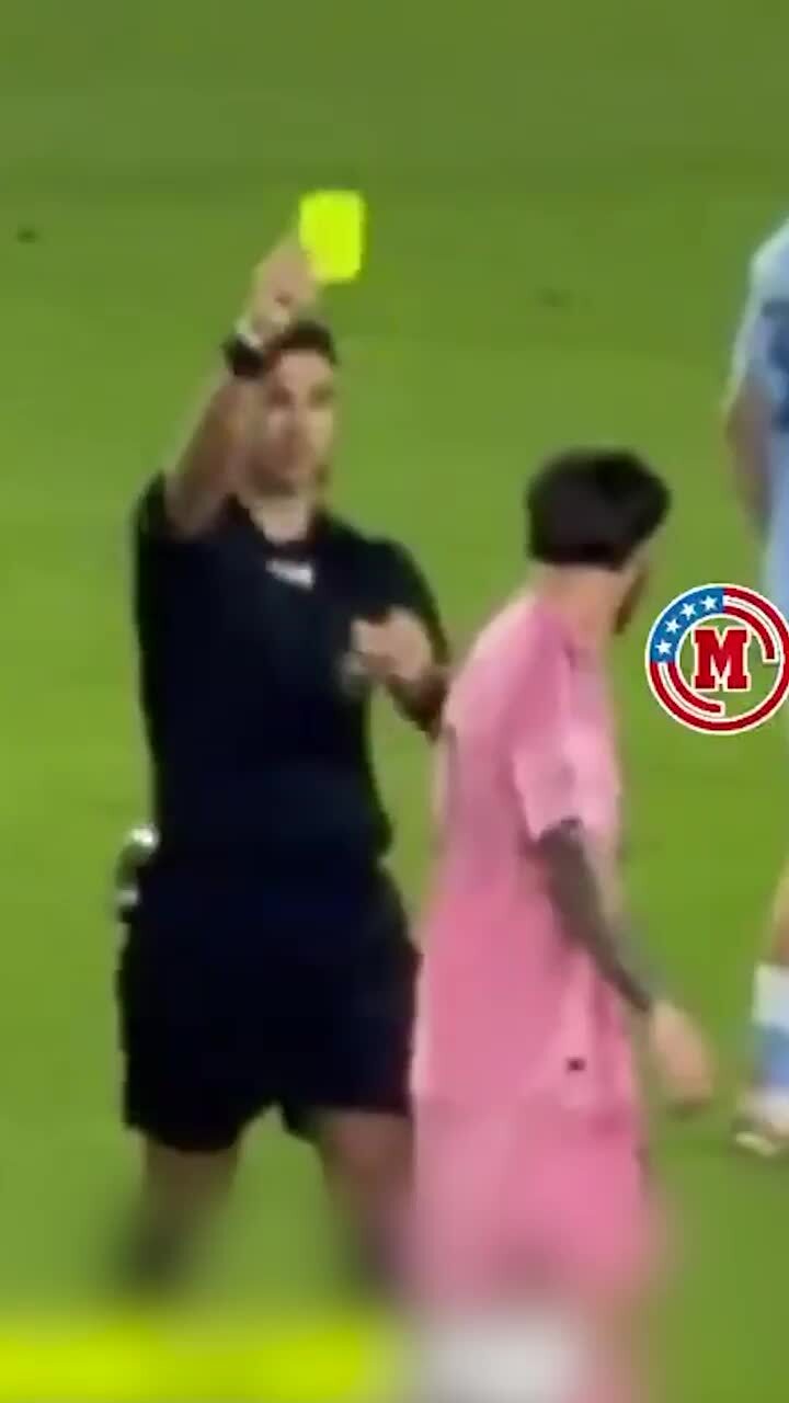 Lionel Messi loses his cool in an MLS match for Inter Miami