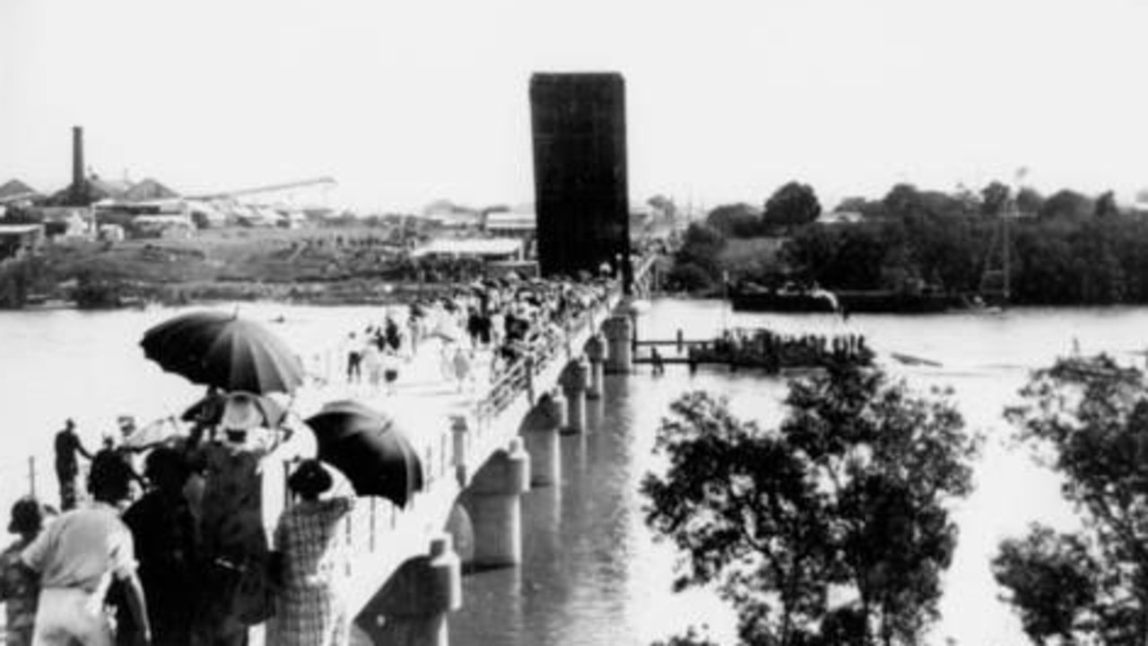 Opening of the Granville Bridge, Mary River, Maryborough, 1926. Celebrating the completion of a vital infrastructure project for the community. Source: Unknown