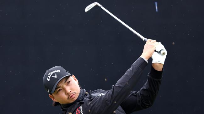 Min Woo Lee is poised for a serious tilt at the Claret Jug. Picture: Getty Images)