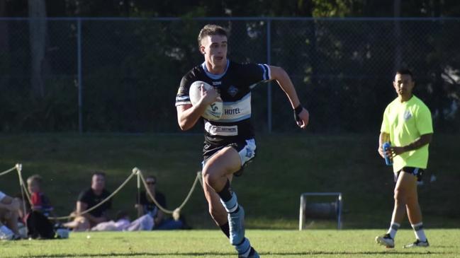 Terrigal young gun Aymn Hamilton. The Sharks didn’t enter an under-19s side this season.Photo: Jodie Ward.