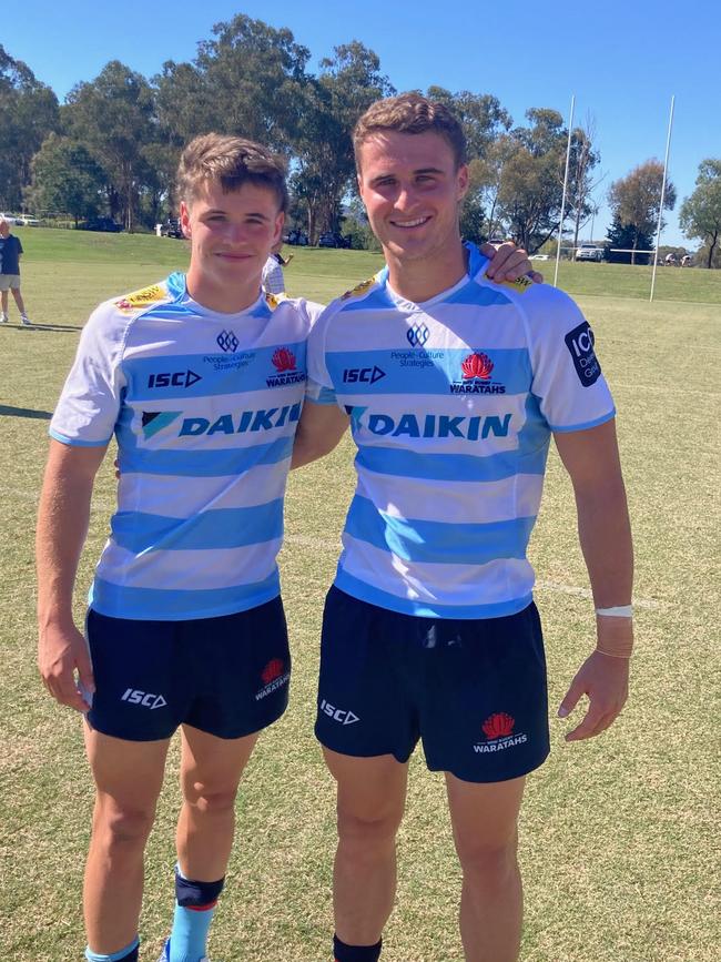 Teddy Wilson and his brother Harry Wilson dream of playing together one day. Pic: Supplied.