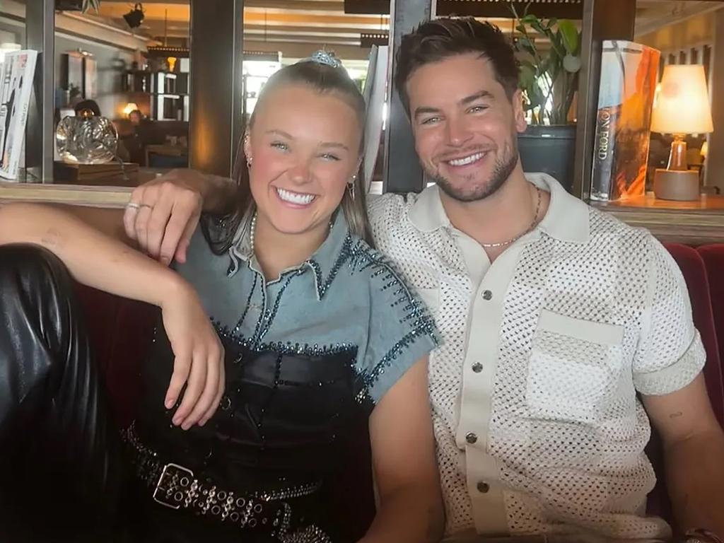 The duo first sparked romance rumours while starring on Celebrity Big Brother UK in April. Picture: Instagram