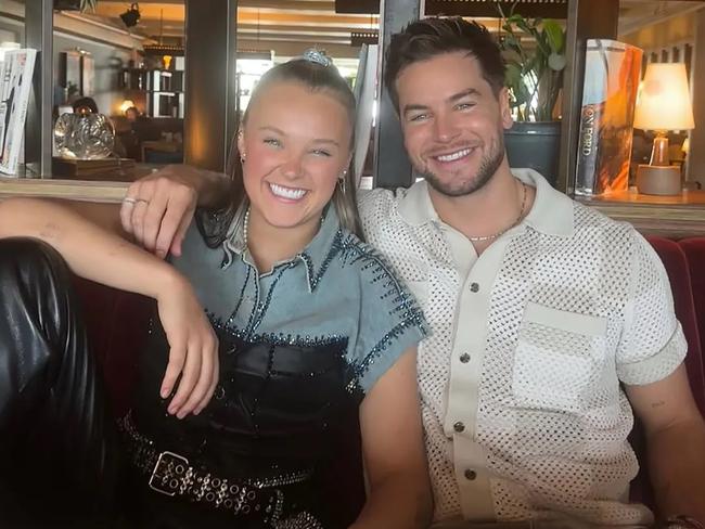 The duo first sparked romance rumours while starring on Celebrity Big Brother UK in April. Picture: Instagram