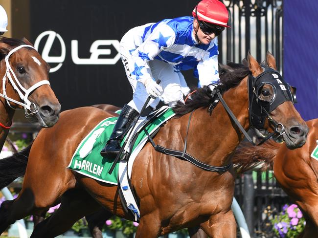 Jamie Kah and Harlem combine to win the Australian Cup.