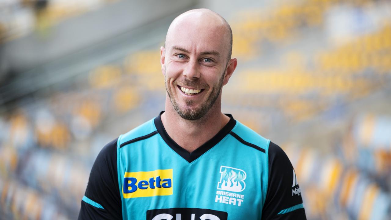 Former Brisbane Heat skipper Chris Lynn. Picture: Lachie Millard