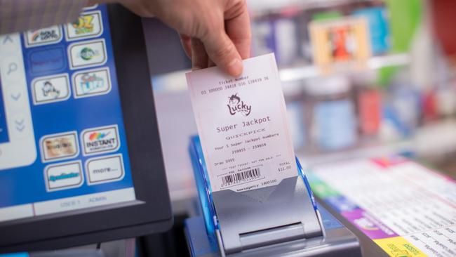 The man said his $200,000 lotto win came as a “big relief”.