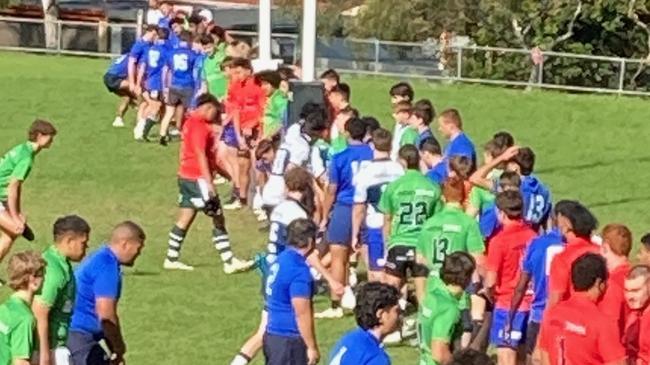 Sydney Junior Rugby selection trials.