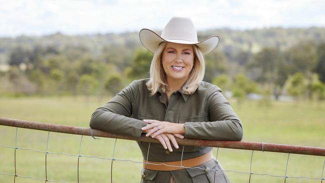 Channel 7 host of Farmer Wants A Wife Samantha Armytage.