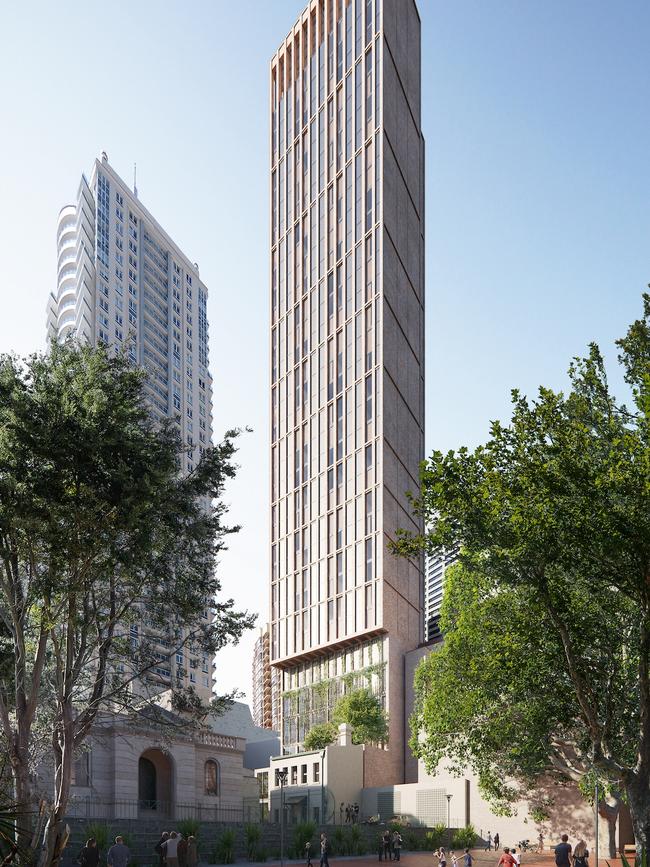 Construction has begun on the upcoming Moxy hotel in Sydney's Koreatown.