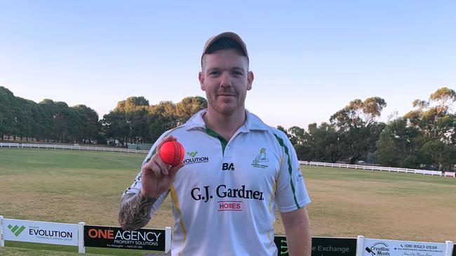 Rhys Handtke has been a star of the BLCA. Picture: Barossa and Light Cricket Association