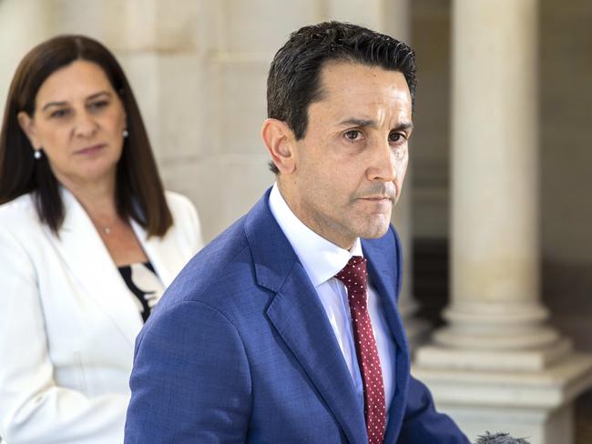 Premier David Crisafulli at Parliament House, Brisbane, Tuesday, May 21, 2025 - Picture: Richard Walker