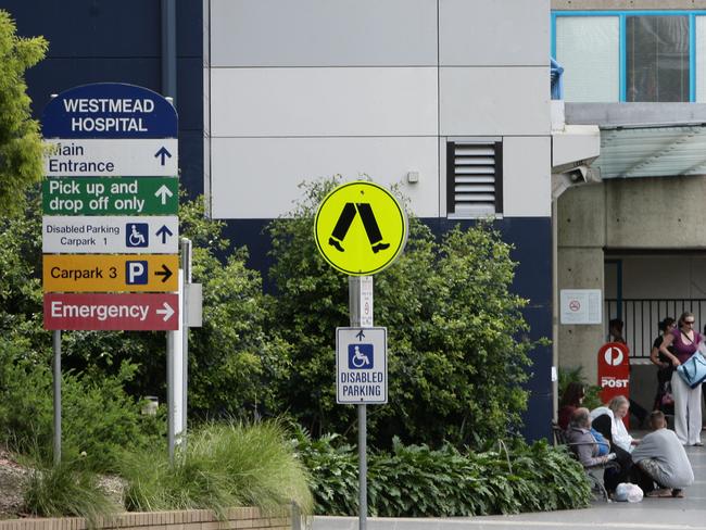 An external contractor provided television, movies and radio to patients for a pay on demand service at Westmead Hospital. Picture: Jeff Herbert