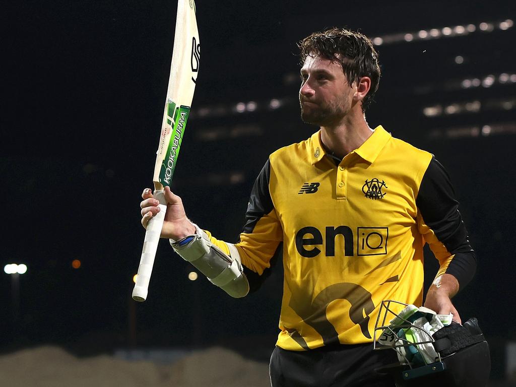 Sam Whiteman after his Marsh Cup ton. Picture: Paul Kane/Getty Images