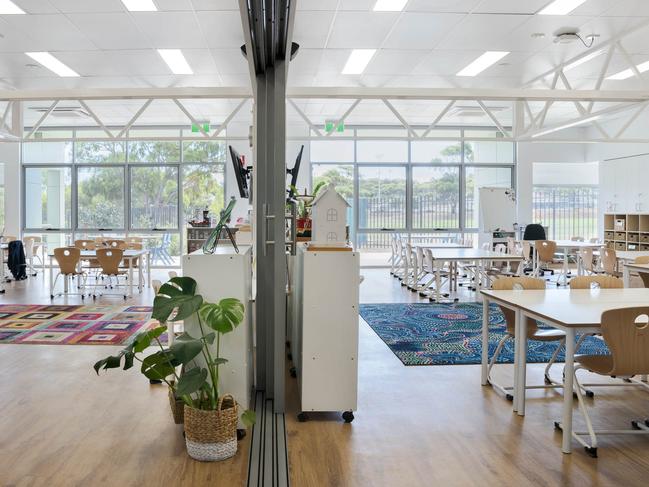 Southern Montessori School, O’Sullivan Beach, SA. Picture: Bruce Interiors and Constructions - https://bicpl.com.au/portfolio/southern-montessori-school-stage-1/,