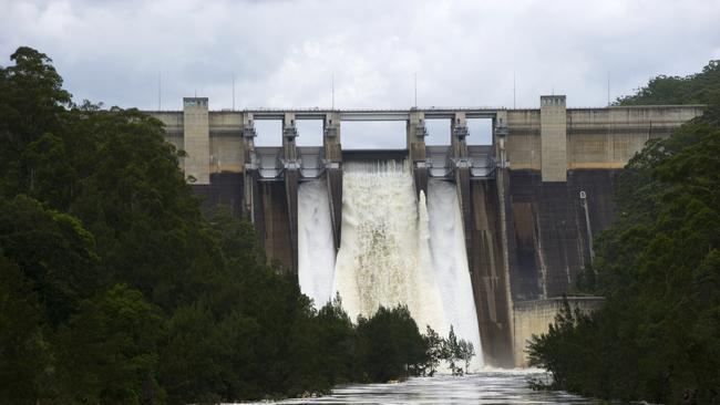 Sunday night’s thunderstorms brought the dam levels from 59 per cent to 62.1 per cent. Picture: Supplied