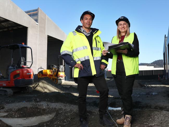 Mark Slater, general manager The Young Group, and Siobhan Fernantzen, head of development The Young Group, at Cambridge, where their office is located. Picture: Nikki Davis-Jones