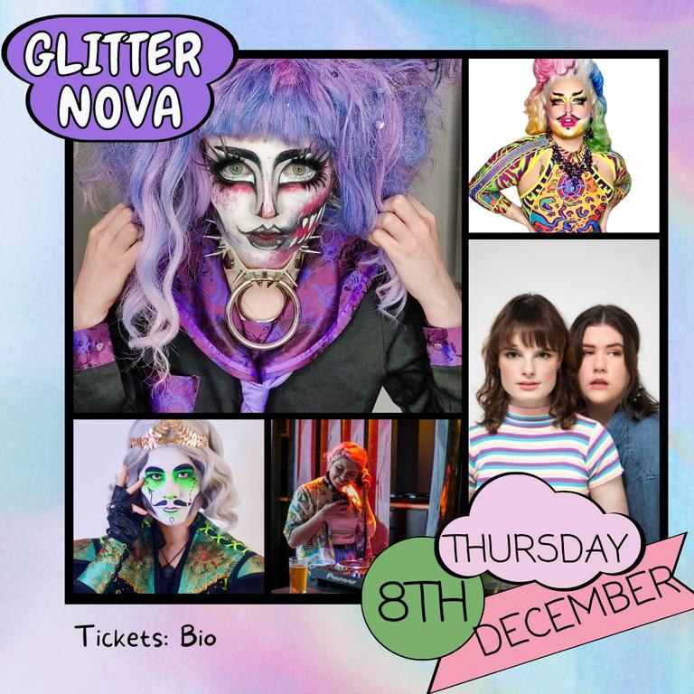 Glitter Nova, and LGBTQIA+ celebration, has been cancelled after threats from neo-Nazis. Picture: Glitter Nova