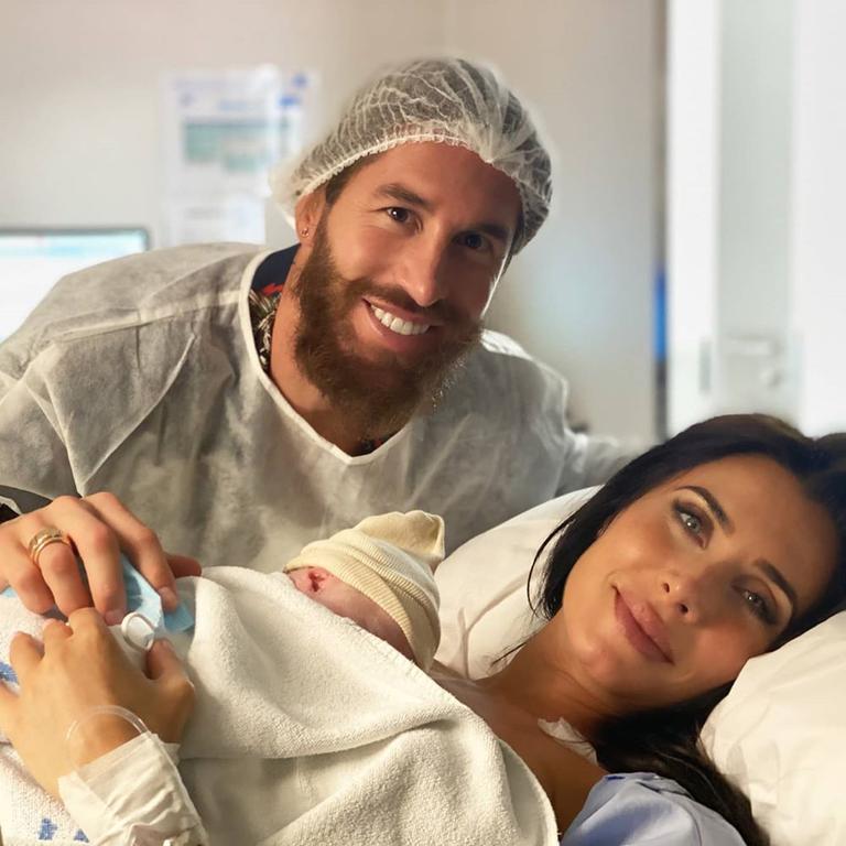 Football Sergio Ramos wife Pilar Rubio stuns 20 days after child birth news.au — Australias leading news site