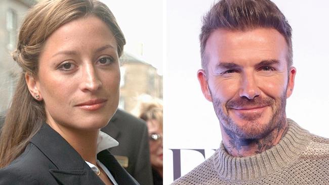 Rebecca Loos alleges that she had an affair with Beckham