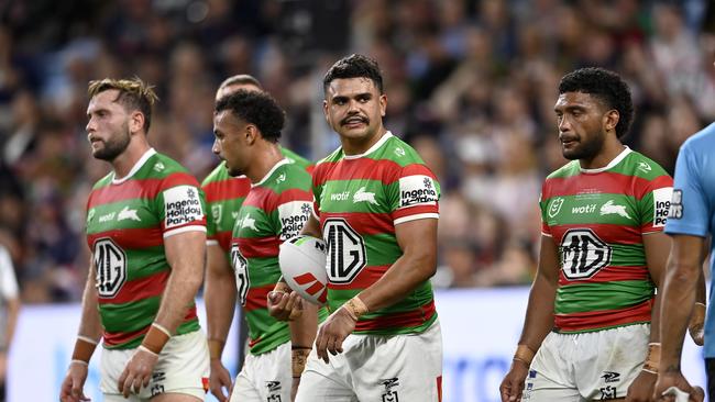 The Rabbitohs are officially a club in crisis after their 42-point loss to the Roosters. Picture: NRL Imagery