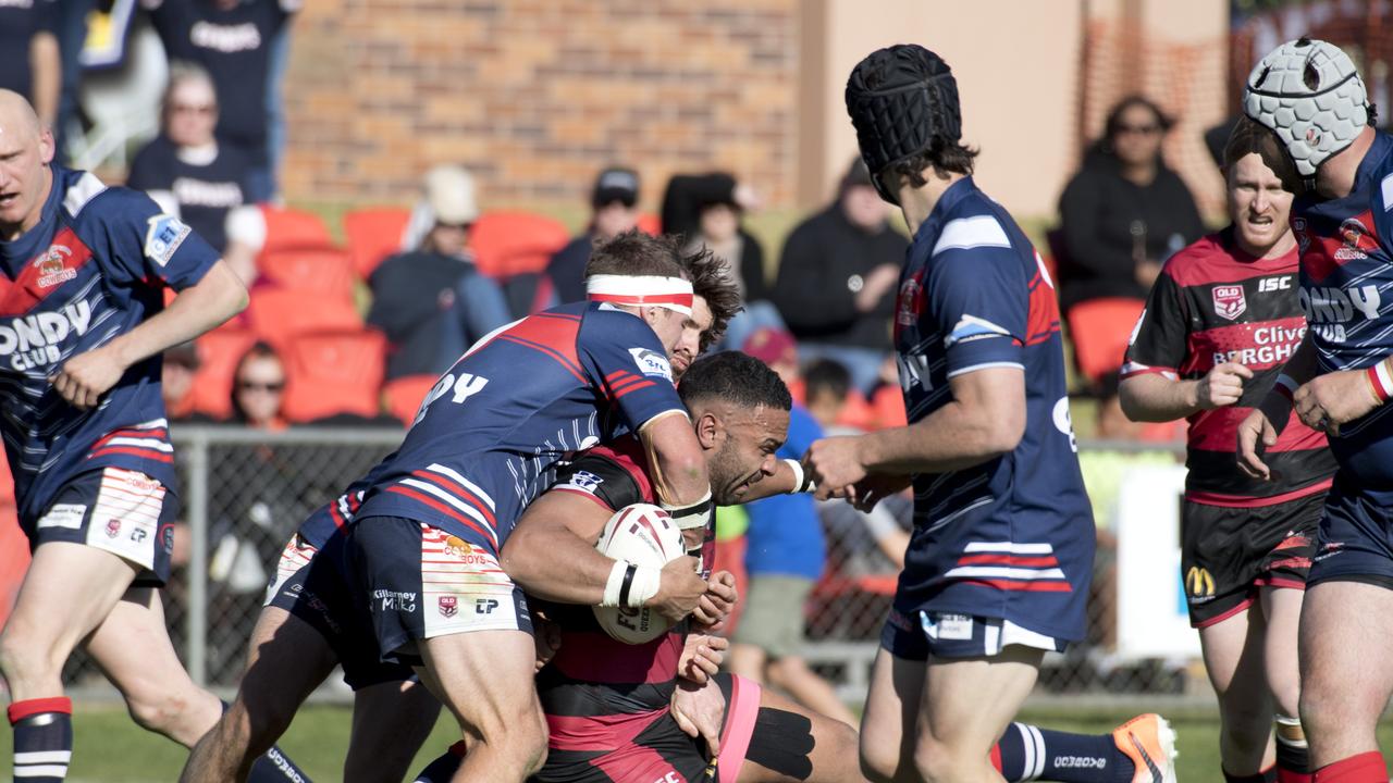 Hnaloan Budden, Valleys. TRL grand final, Valleys vs Warwick Cowboys. Sunday, 8th Sep, 2019.