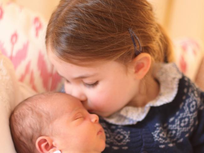 Princess Charlotte will be a bridesmaid, but Prince Louis will have to stay at home. Picture: Duchess of Cambridge.