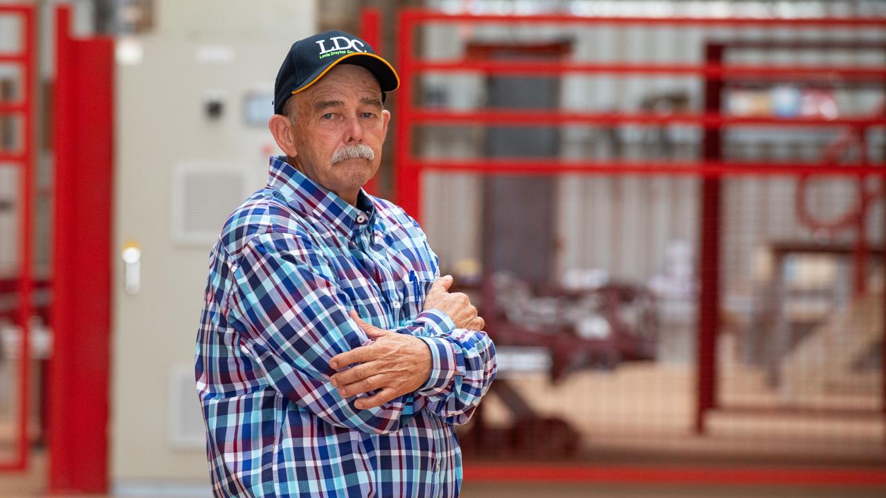 Mike Kimball, project manager with the Northern Australia cotton gin, Katherine. Picture: Pema Tamang Pakhrin