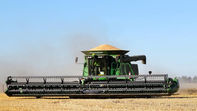 Famine to feed: With Australia expected to have a bumper harvest this season, Bartlett Brothers Harvesting’s Dale Bartlett says harvest cannot be disrupted with border restrictions.