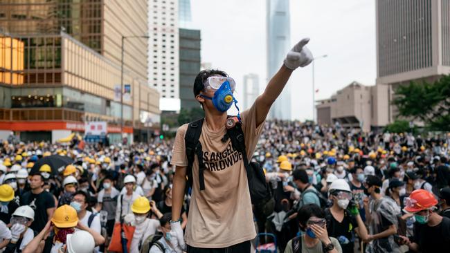 If Hong Kong unrest continues, it will endanger Chinese tourism, education and capital investment in Australia. Picture: Getty Images