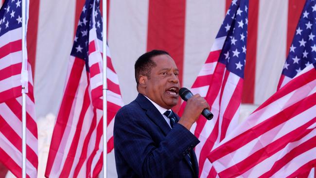 Republican gubernatorial candidate Larry Elder. Picture: AFP