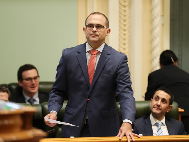 Deputy Opposition Leader David Janetzki said the important debate had led to his wife sharing tales of workplace harassment to him. Photographer: Liam Kidston.