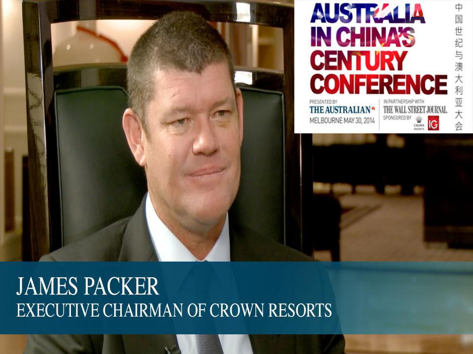James Packer on Australia in China's Century