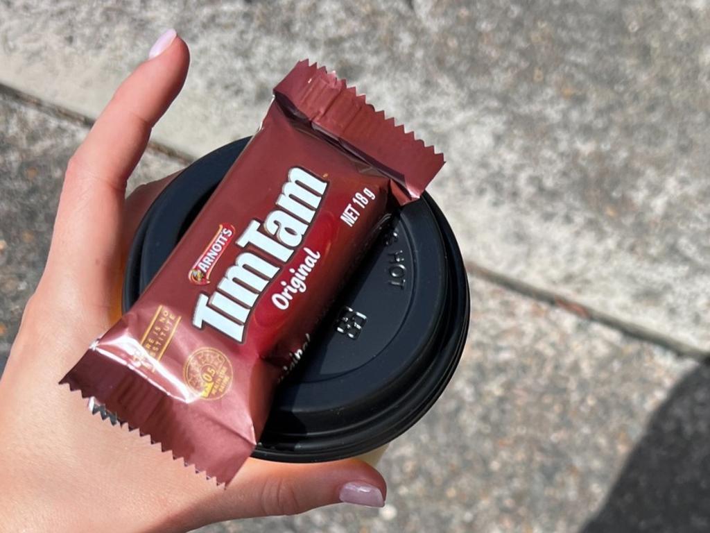 Brand new TimTam Deluxe flavour hits the shelves. Picture: Instagram