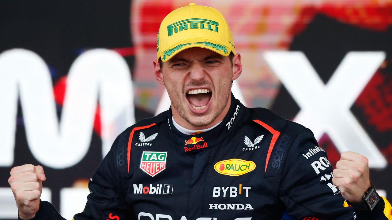 Max is still the king of F1. (Photo by Miguel Schincariol / AFP)