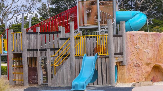 Jubilee Park Playground in Frankston. Picture: Wayne Taylor