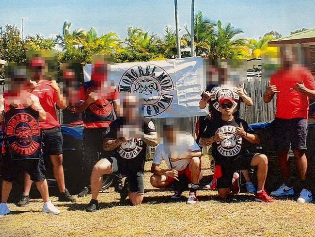 Karl Bailey was arrested as part of a police operation targeting the Mongrel Mob in Mackay.