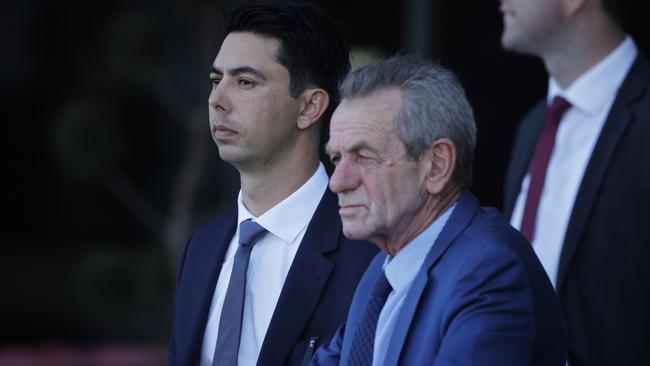Trainers Sterling Alexiou (left) and Gerald Ryan have a promising colt in Cappelletti who looks hard to beat at Newcastle on Tuesday. Picture: Getty Images