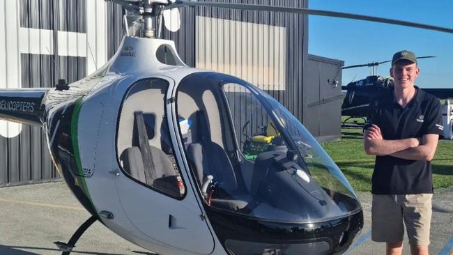 Nautilus Aviation employee Blake Wilson was killed after a stolen helicopter crashed into the Doubletree by Hilton on the Cairns Esplanade on Monday, August 12. Picture: Instagram