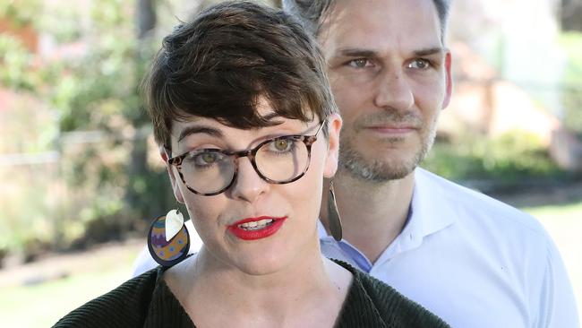 Greens MP Amy MacMahon blasted the state government on Wednesday night. Picture: Liam Kidston