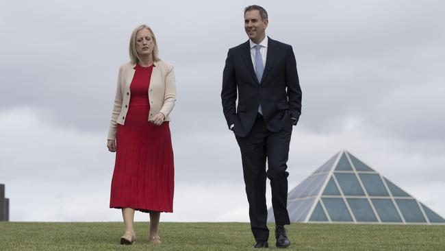 Finance Minister Katy Gallagher and Treasurer Jim Chalmers have already outlined a number of measures in Tuesday’s federal budget. Picture: NCA NewsWire / Martin Ollman