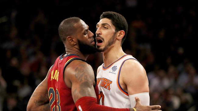 The two don’t see eye-to-eye. (Photo by Elsa/Getty Images)