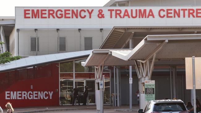 Emergency &amp; Trauma Center of the Royal Darwin Hospital in Darwin (Photo by DAVID GRAY / AFP)