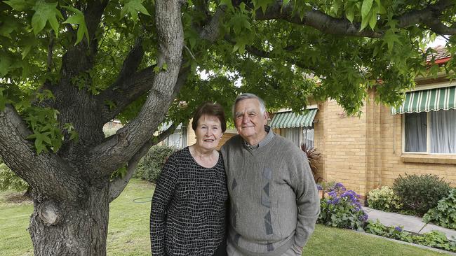 Airport West’s Cheryl and Arthur Brown were winners of the Moonee Valley Citizen of the Year award. Picture: Ian Currie