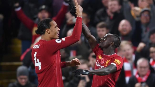 Sadio Mane and Virgil van Dijk played big parts in the victory.