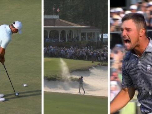 Every shot: Bryson DeChambeau sinks Rory McIlroy on DRAMATIC 18th hole