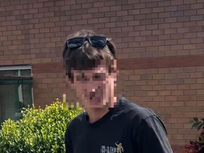 A 24-year-old supervisor left the mother of his children at home during a family beach trip on Australia Day because of her outfit and called her a “slut".