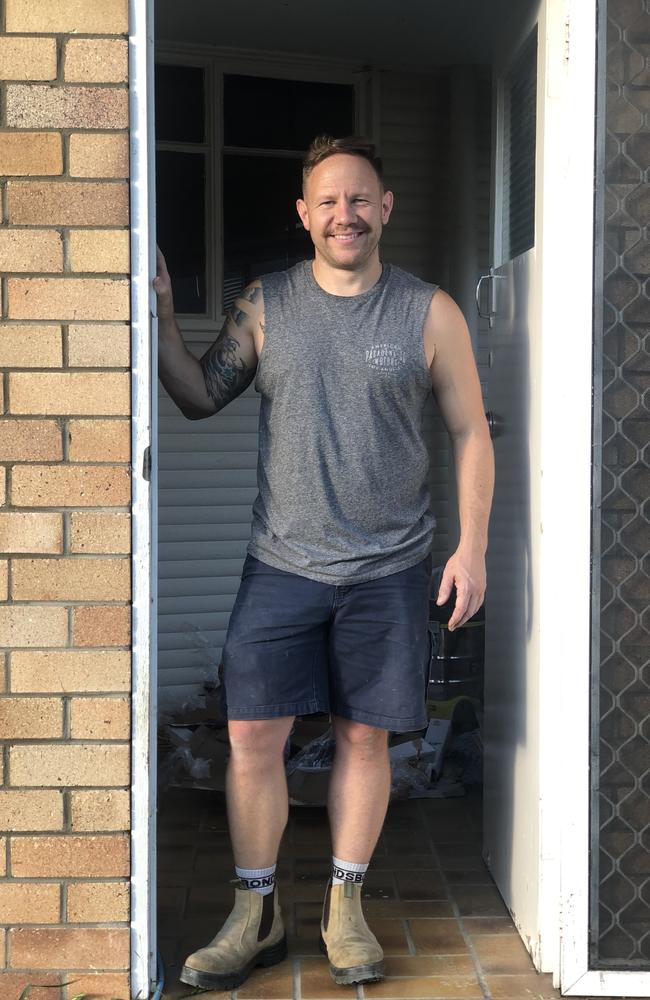 Brendon Hillsley decided to buy an investment property instead of a home to live in. Picture: Supplied.