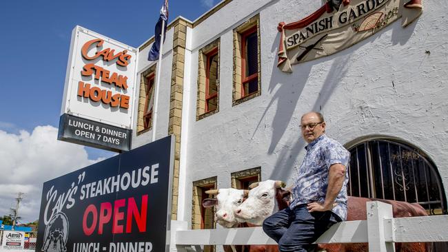 THE iconic Cav’s Steakhouse will close its doors within weeks to make way for a new tower. Picture: Jerad Williams