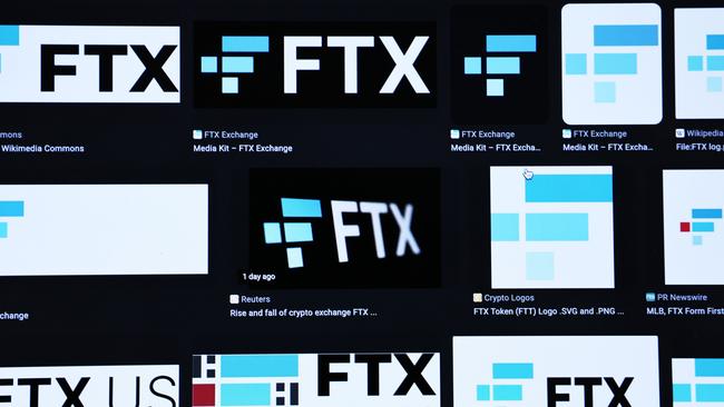 ATLANTA, GEORGIA - NOVEMBER 10: In this photo illustration, the FTX logo is seen on a computer on November 10, 2022 in Atlanta, Georgia. Binance, the worldâs largest cryptocurrency firm, agreed to acquire FTX, another large cryptocurrency exchange, in a rushed sale in order to prevent a liquidity crisis, which is known as the "Lehman Moment" in the crypto industry. (Photo Illustration by Michael M. Santiago/Getty Images)