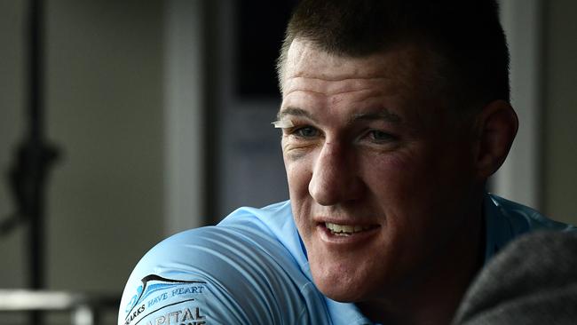 Sharks fans are lapping up Gallen jerseys. Photo: AAP Image/Bianca De Marchi